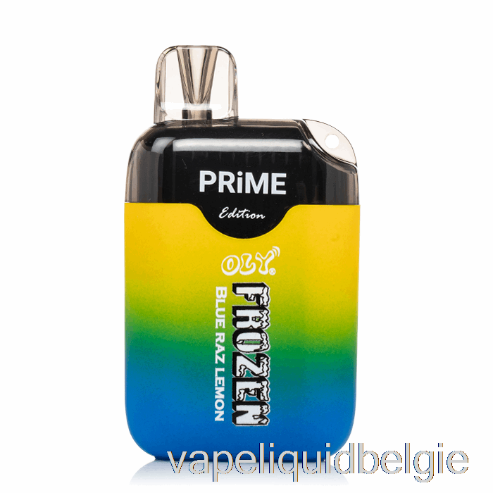 Vape Smaken Oly Frozen Prime 6500 Wegwerp Blauwe Raz Citroen